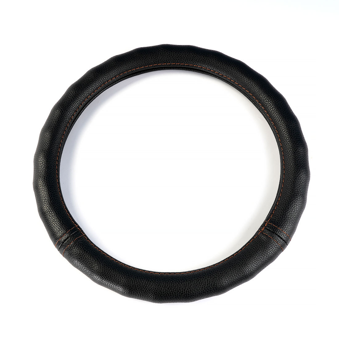 Оплетка на руль DreamCar Technology Волна коричневый