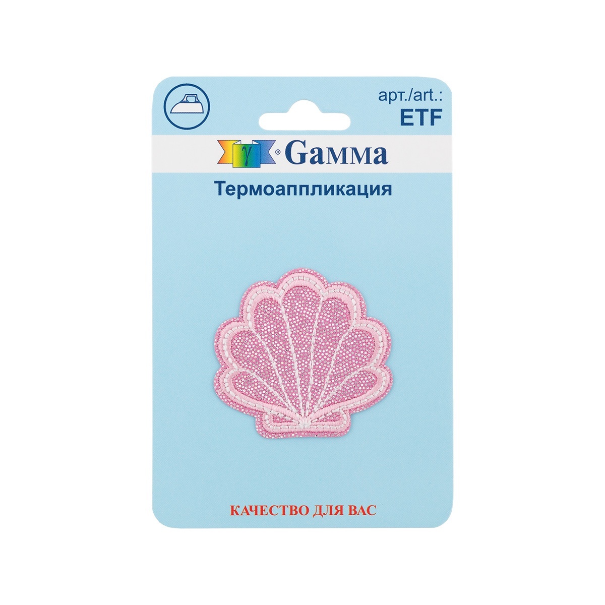 

Gamma №02, 1 шт, 01-242 Ракушка, 4,2х3,9 см