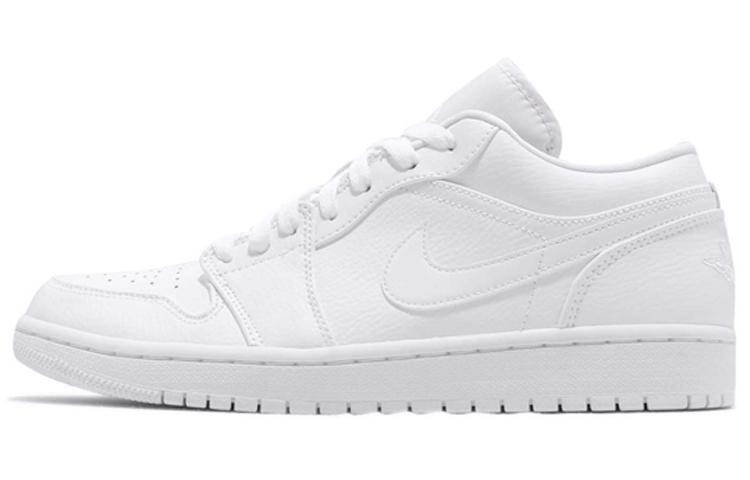 

Кеды унисекс Jordan Air Jordan 1 Low PU белые 46 EU, Белый, Air Jordan 1 Low PU