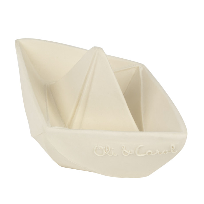 

Прорезыватель детский, oli&carol, origami boat white, Белый