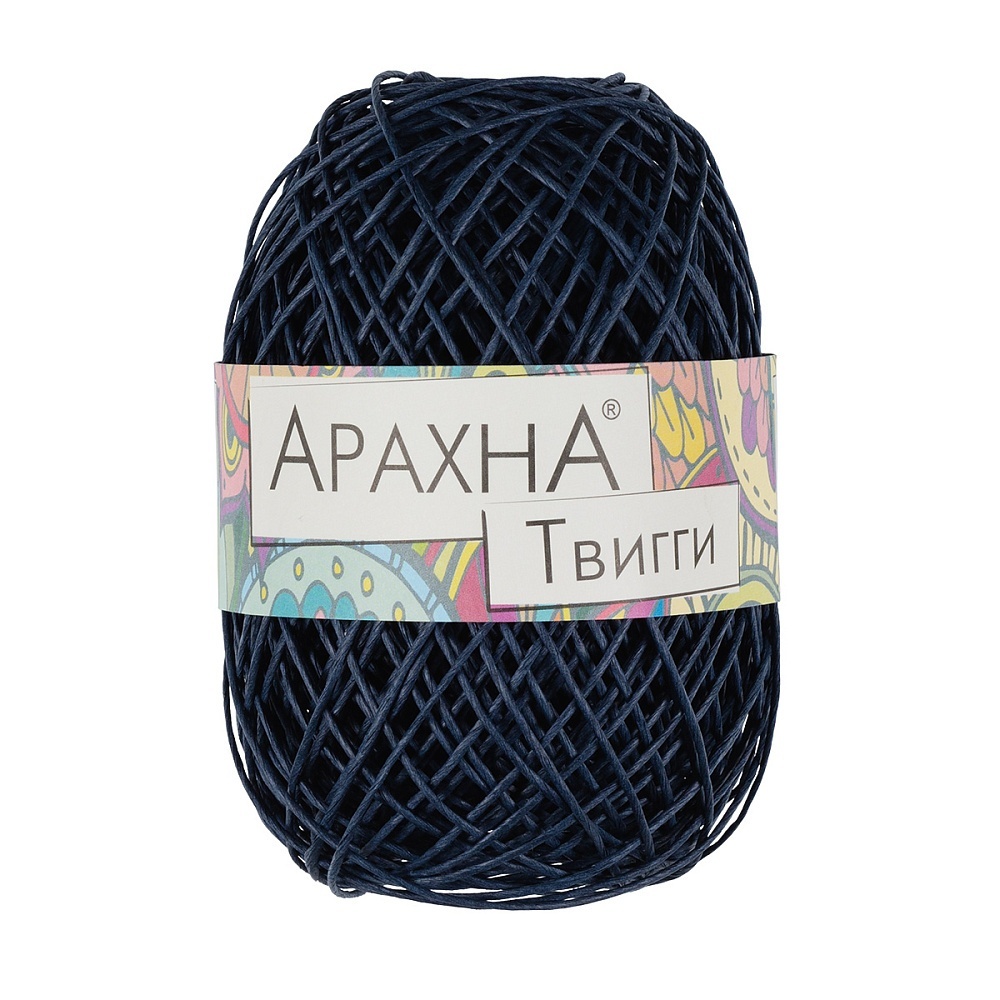 

ARACHNA Twiggy, целлюлоза, 5х50 г, 80 м, цвет 07 синий