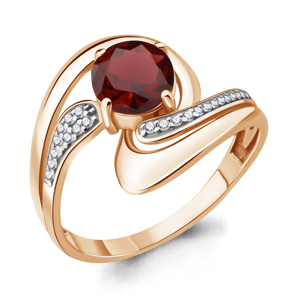 

Кольцо из серебра р. , AQUAMARINE 6587303А_925_з, 6587303А_925_з