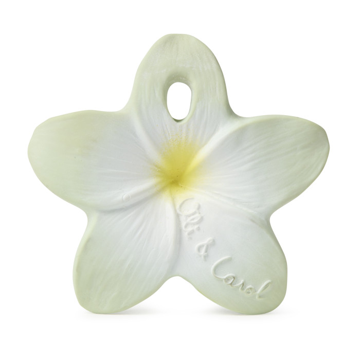 

Прорезыватель детский, oli&carol, flower bali/mint, Белый