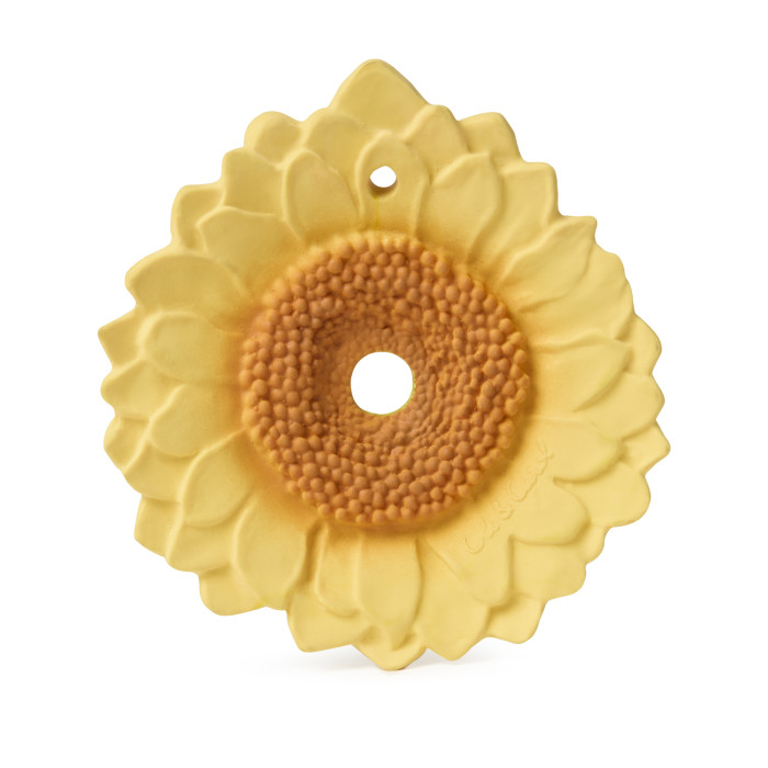 

Прорезыватель детский, oli&carol, sun the sunflower yellow, Желтый