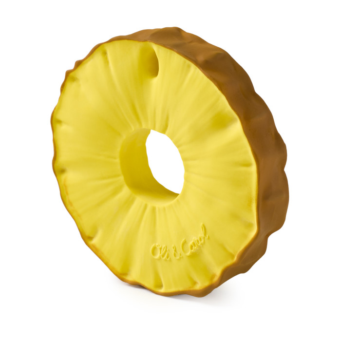

Прорезыватель детский, oli&carol, для зубов ananas the pineapple, Желтый