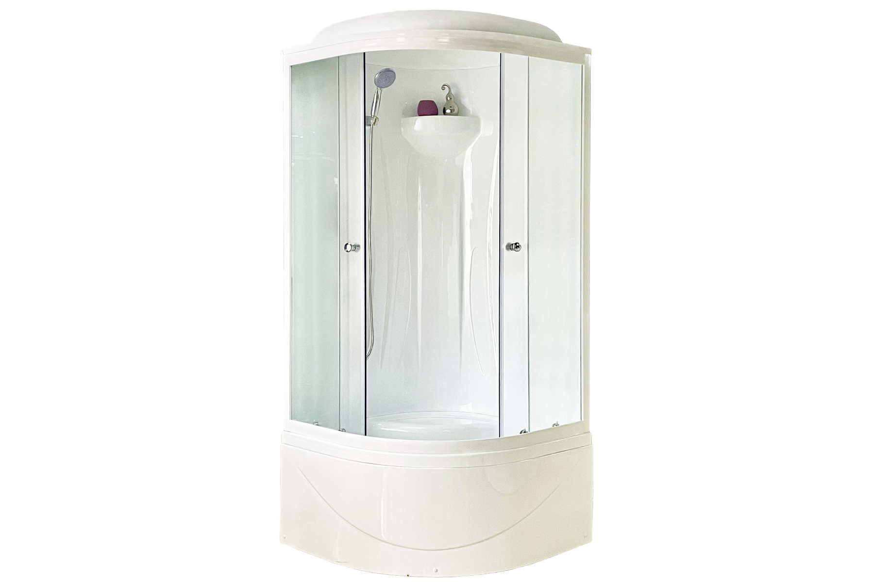 фото Душевая кабина royal bath rb 90bk1-m, матовое