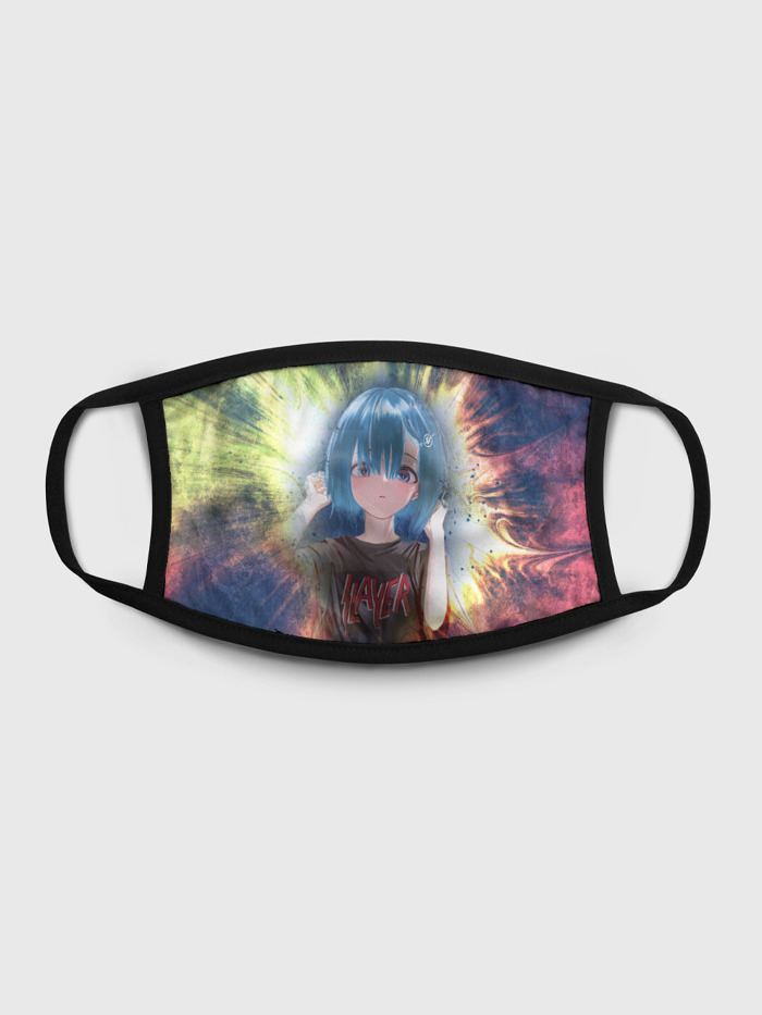 

Многоразовая маска унисекс Burnettie Rem Slayer, Разноцветный, Rem Slayer