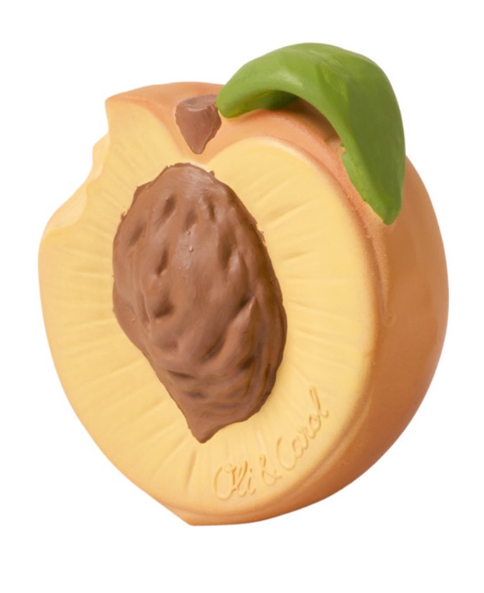 

Прорезыватель детский, oli&carol, для зубов palm peach, Розовый