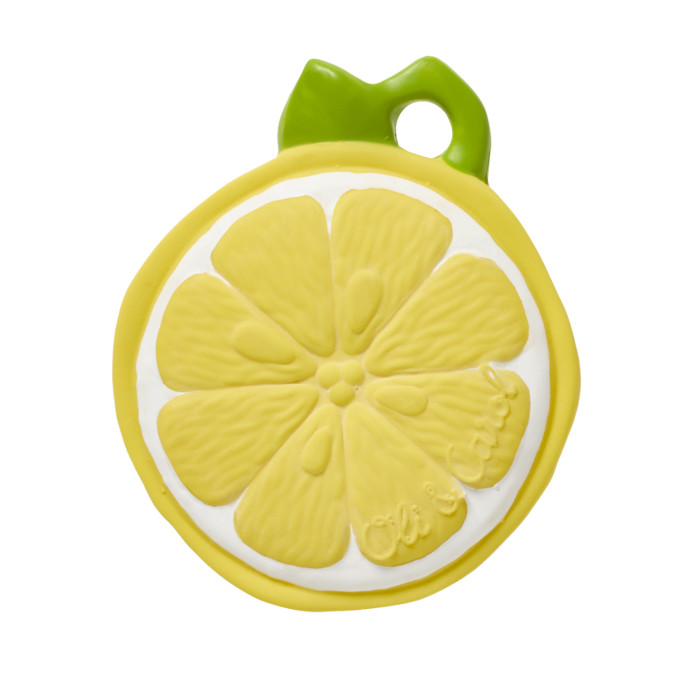 

Прорезыватель детский, oli&carol, для зубов john lemon, Желтый