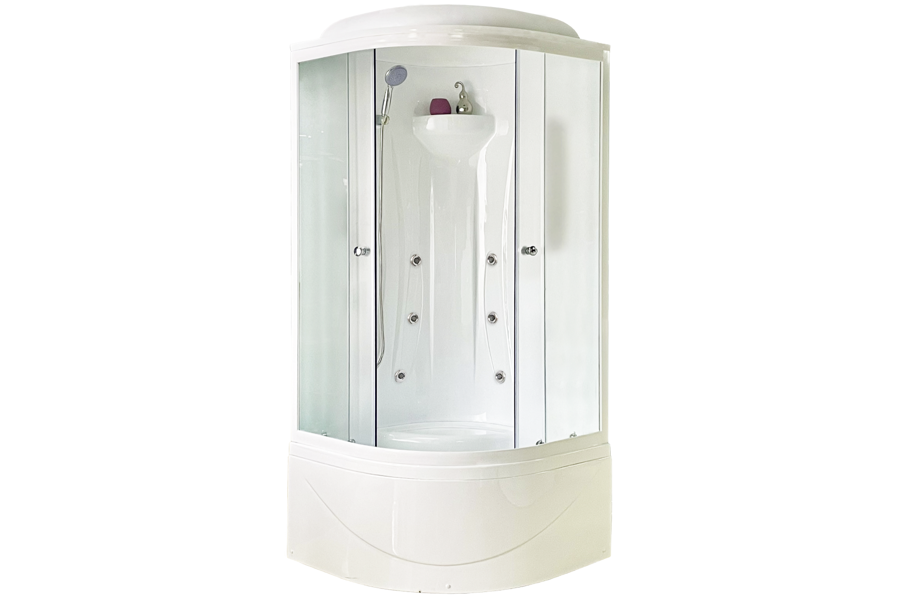 фото Душевая кабина royal bath rb 90bk2-m матовое