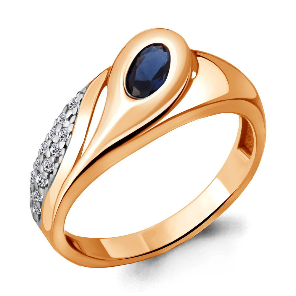 

Кольцо из серебра р. , AQUAMARINE 69163АБ_925_з, 69163АБ_925_з