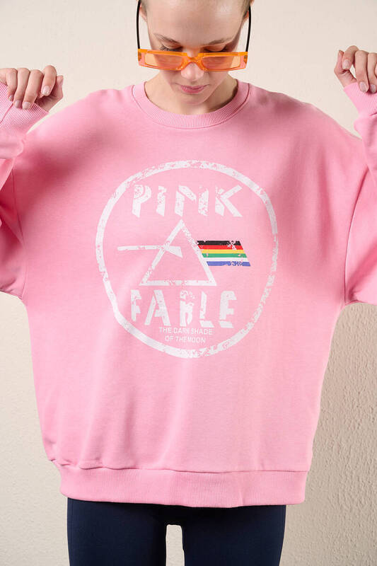 

Свитшот женский Zechka zck0315-PEMBE розовый L (доставка из-за рубежа), zck0315-PEMBE