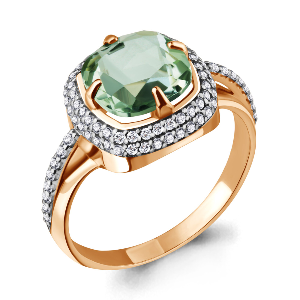 

Кольцо из серебра р. , AQUAMARINE 6548115А_925_з, 6548115А_925_з