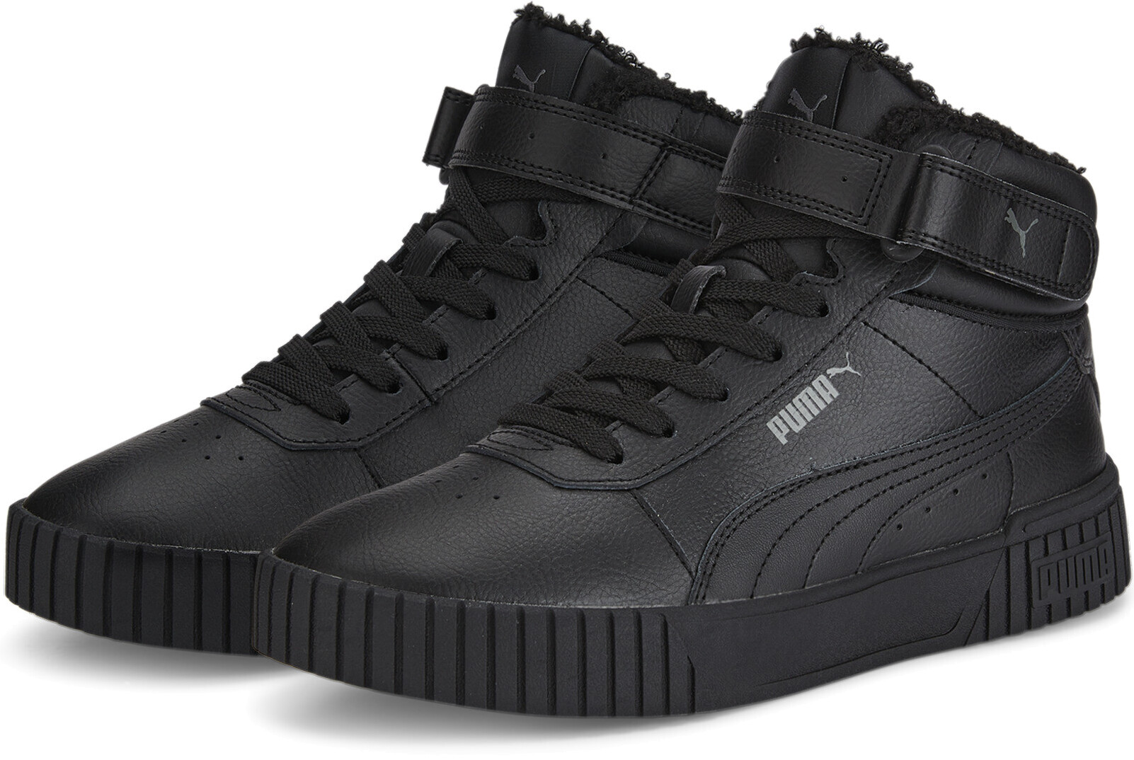 

Кеды женские PUMA Carina 2.0 Mid WTR черные 6 UK, Черный, Carina 2.0 Mid WTR