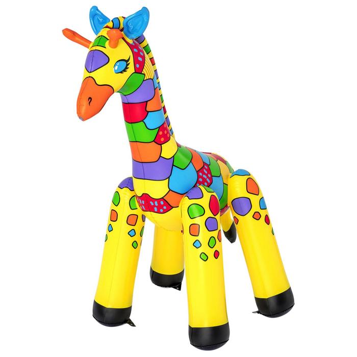 Игрушка надувная Bestway Жираф с распылителем 5309762 надувная игрушка наездник bestway галакт корабль с ручками 136х135см до 45кг 3 41443 bw