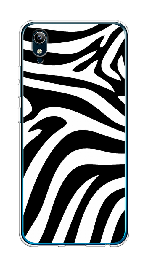 

Чехол на Vivo Y91c/Y1s "Полоски зебры", Черный;белый;бежевый, 262850-1