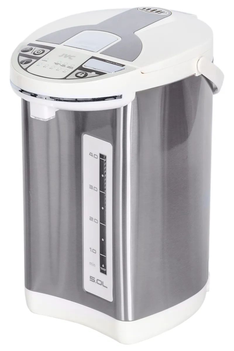 

Термопот JVC JK-TP1025 5 л белый, серебристый, JK-TP1025