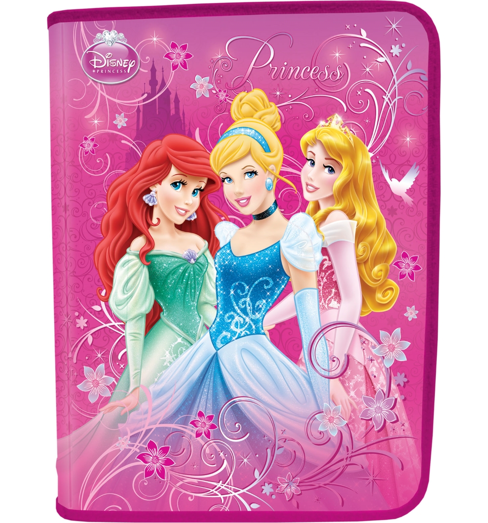 

Princess Папка для тетрадей Princess Принцессы Диснея на молнии 228х377 мм