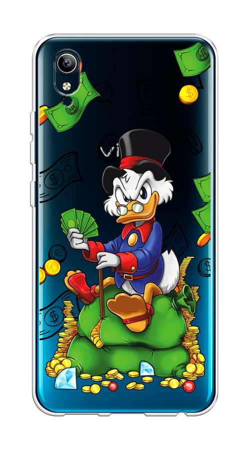 

Чехол на Vivo Y91c/Y1s "Scrooge Richness", Черный;синий;зеленый, 262850-1