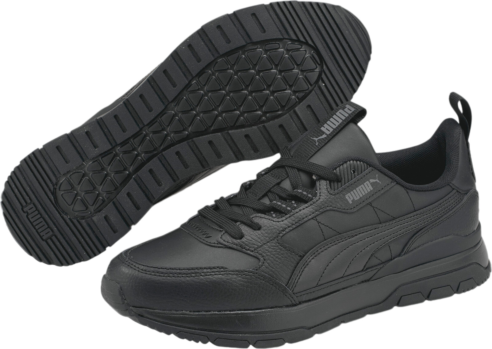 

Кроссовки унисекс PUMA R78 Trek Lth черные 9 UK, Черный, R78 Trek Lth