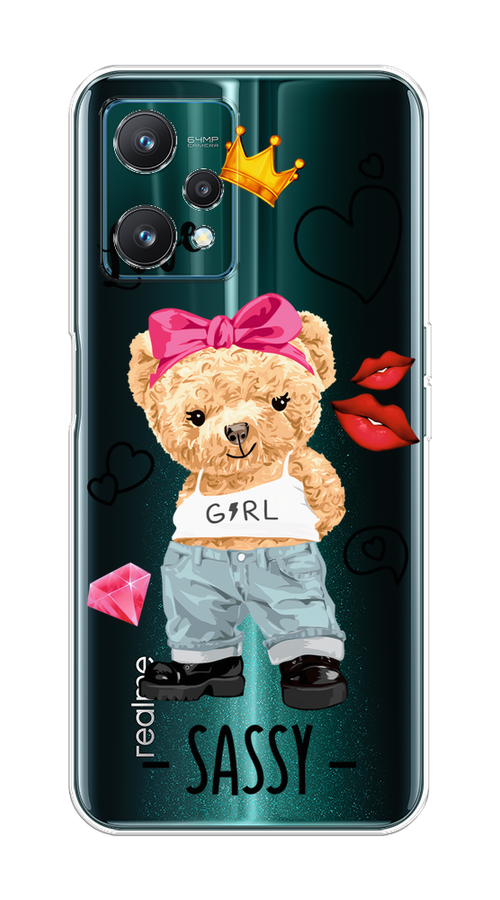 

Чехол на Realme 9 Pro "Sugar Mommy", Голубой;белый;розовый, 258850-6