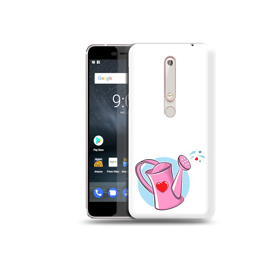 

Чехол MyPads Tocco для Nokia 6 Лейка любви 14 февраля, Прозрачный, Tocco