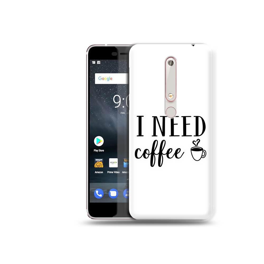 

Чехол MyPads Tocco для Nokia 6 Мне нужен кофе, Прозрачный, Tocco