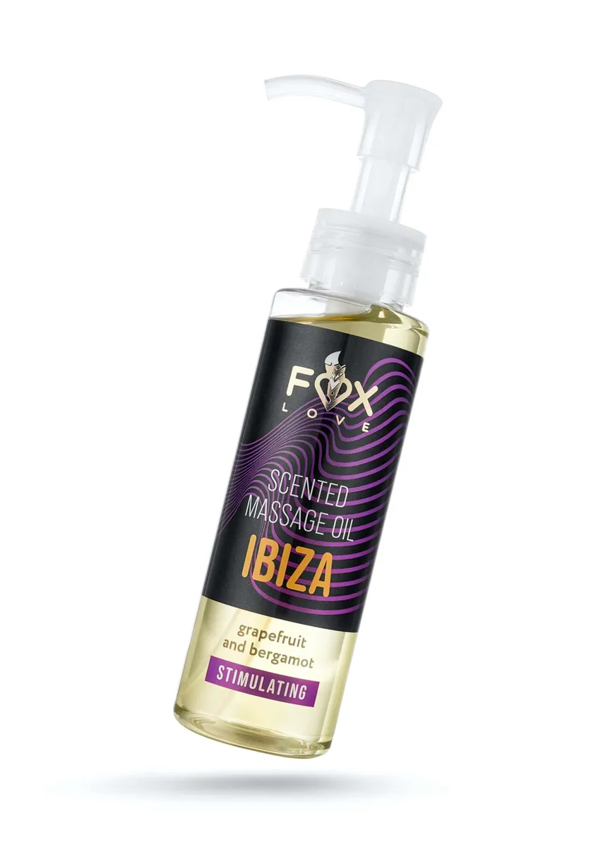 

Интимное масло для массажа тела Foxlove "IBIZA" с ароматом грейпфрута и бергамота 105 мл, Ibiza
