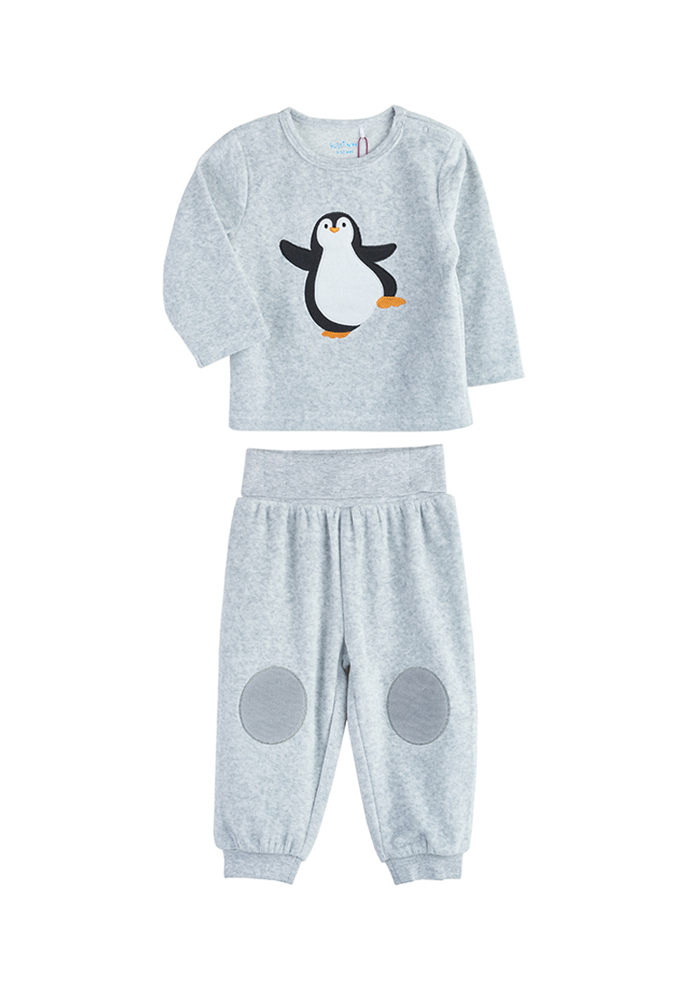 

Комплект одежды для новорожденных Kari baby 822001K светло-серый р.80, 822001K