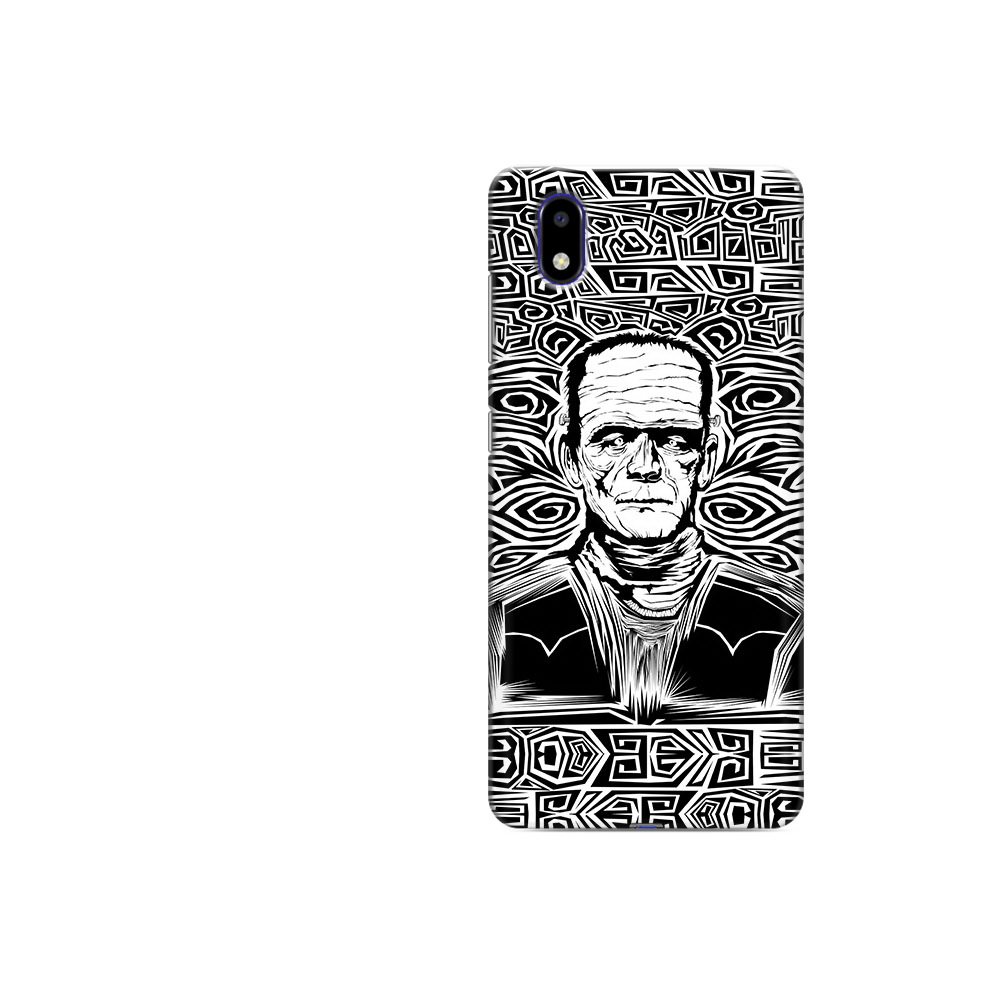 

Чехол MyPads Tocco для ZTE Blade A31 Lite франкенштейн черно белый (PT162823.461.661), Прозрачный, Tocco