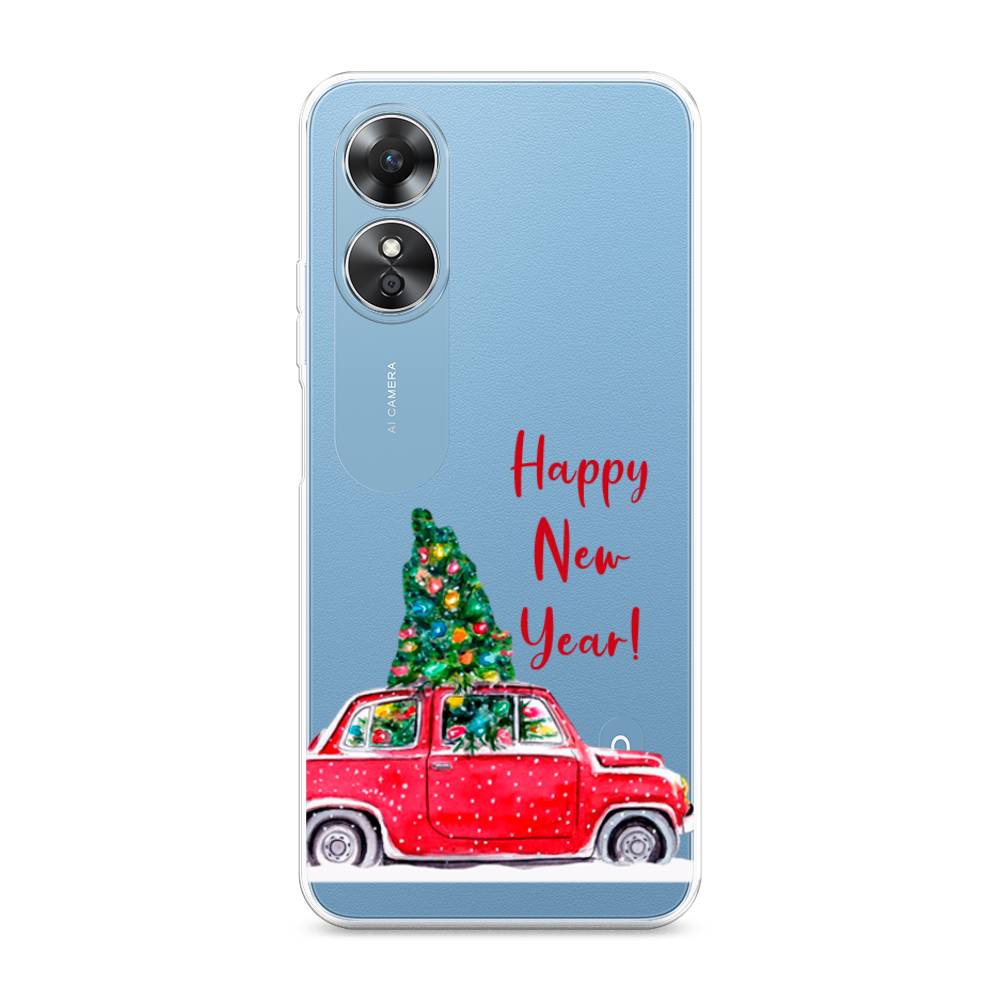 

Чехол для Oppo A17 "Happy New Year", Красный;зеленый, 2512050-5