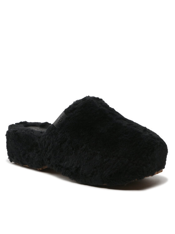 Тапочки женские UGG W Fuzz Sugar Clog 1130950 черные 40 EU