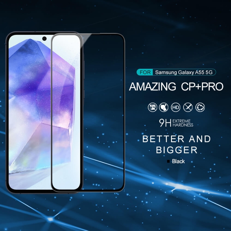 

Защитное стекло Nillkin CP+ PRO для Samsung Galaxy A55 5G, черный