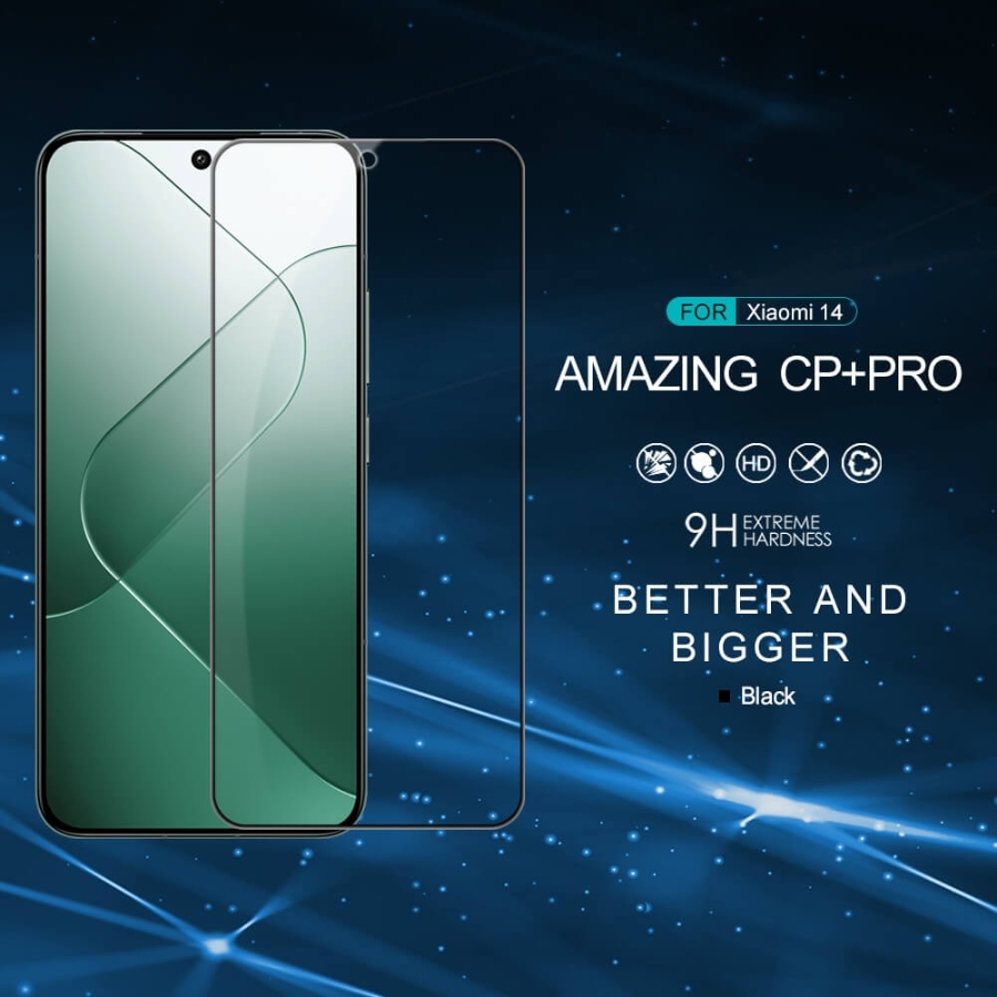 

Защитное стекло Nillkin CP+ PRO для Xiaomi 14, черный