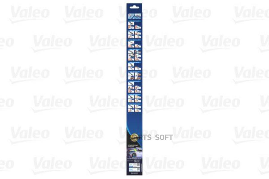 

Щётки С/О Бескаркасные К-Кт Silencio 580+350Mm 1Шт Valeo 577946
