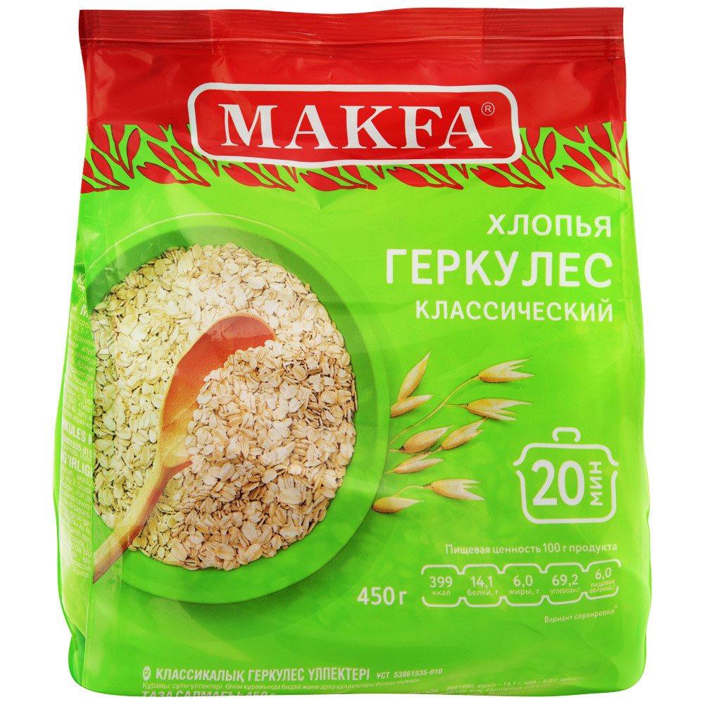 

Геркулес Makfa Классический 450 г