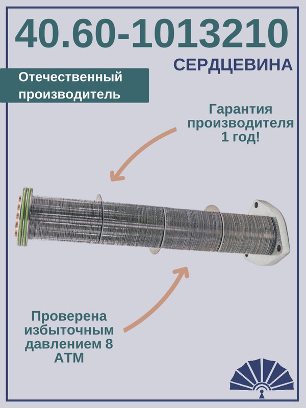 ТЕПЛООБМЕННИК Сердцевина теплообменника для двигателя КамАЗ 4060-1013210 16250₽