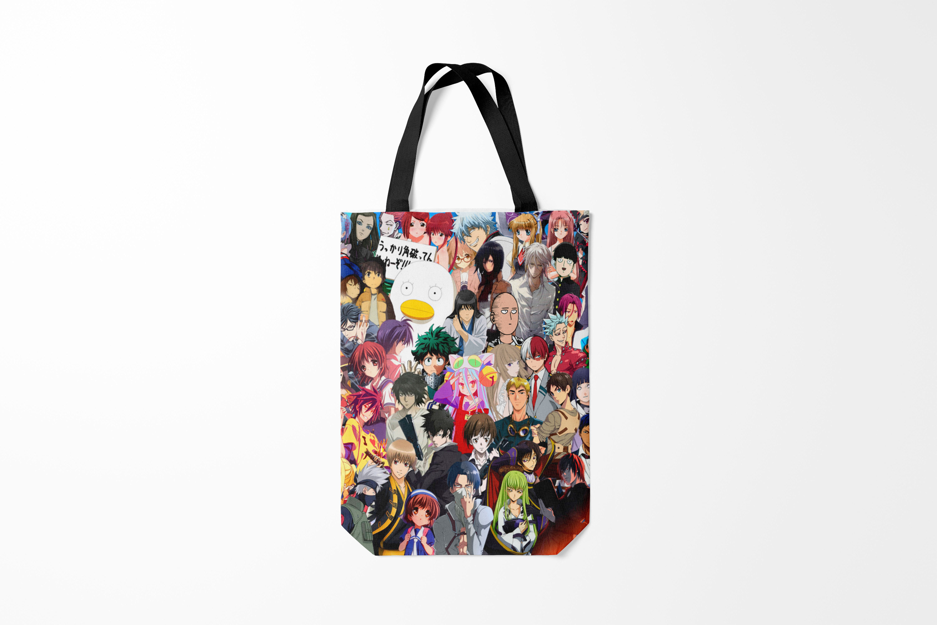 

Сумка шoппер унисекс Burnettie One Punch Man Кавалькада персонажей из,, One Punch Man Кавалькада персонажей из