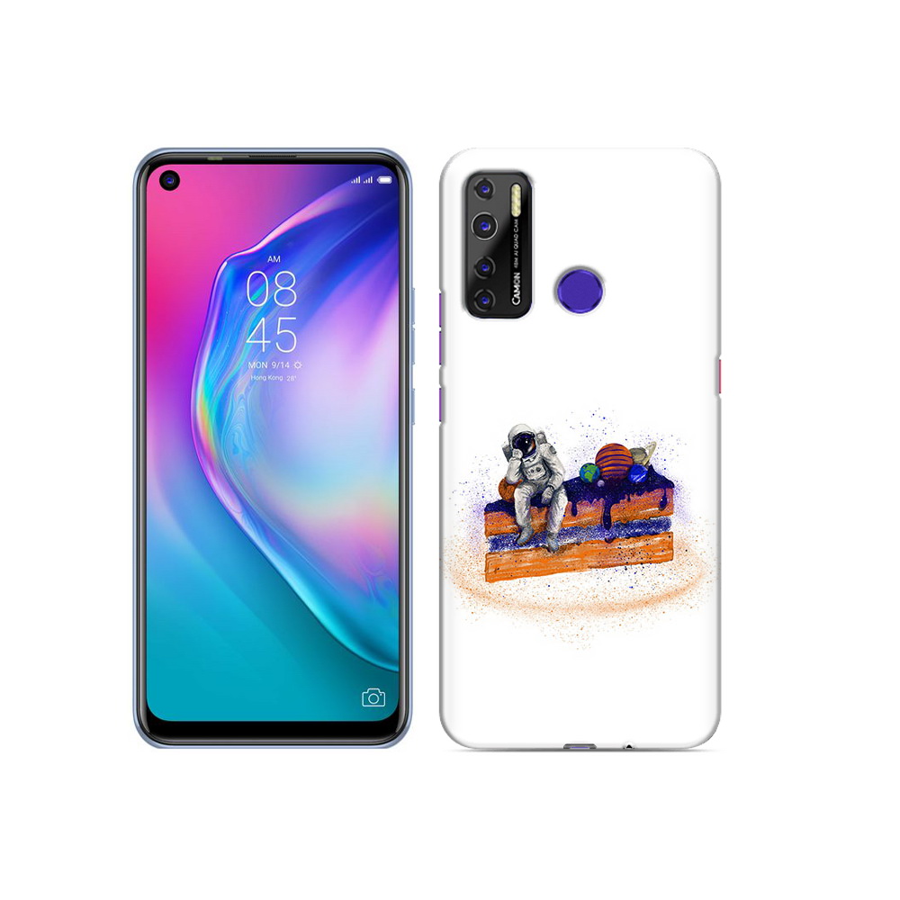 

Чехол MyPads Tocco для Tecno Camon 15 торт с планетами, Прозрачный, Tocco