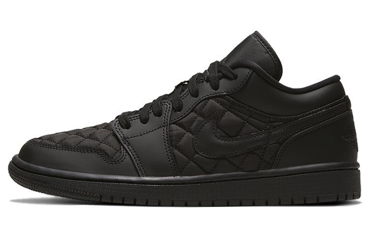 

Кеды унисекс Jordan Air Jordan 1 Low Quilted черные 35.5 EU, Черный, Air Jordan 1 Low Quilted