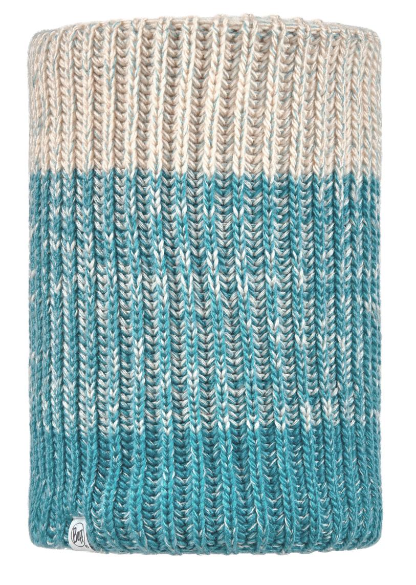 Снуд детский Buff Knitted & Fleece Neckwarmer Gella цв.голубой/серый р.onesize