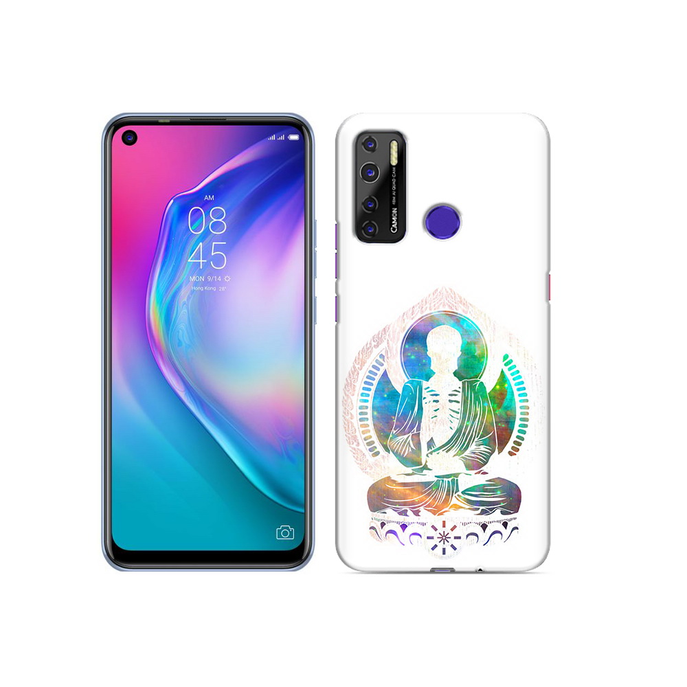 

Чехол MyPads Tocco для Tecno Camon 15 умный скелет, Прозрачный, Tocco