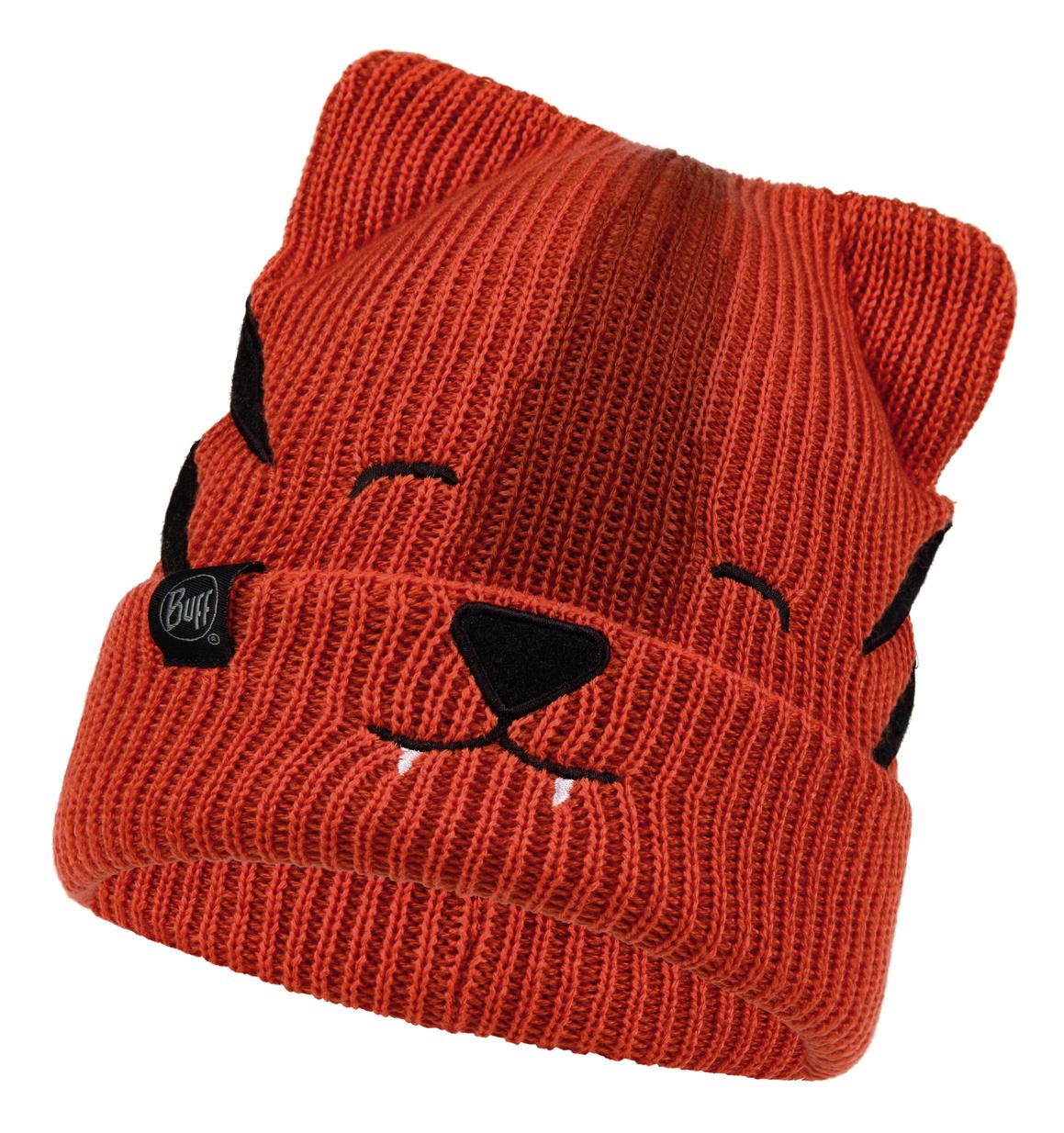 Шапка детская Buff Knitted Hat Funn Tiger цв.оранжевый р.onesize