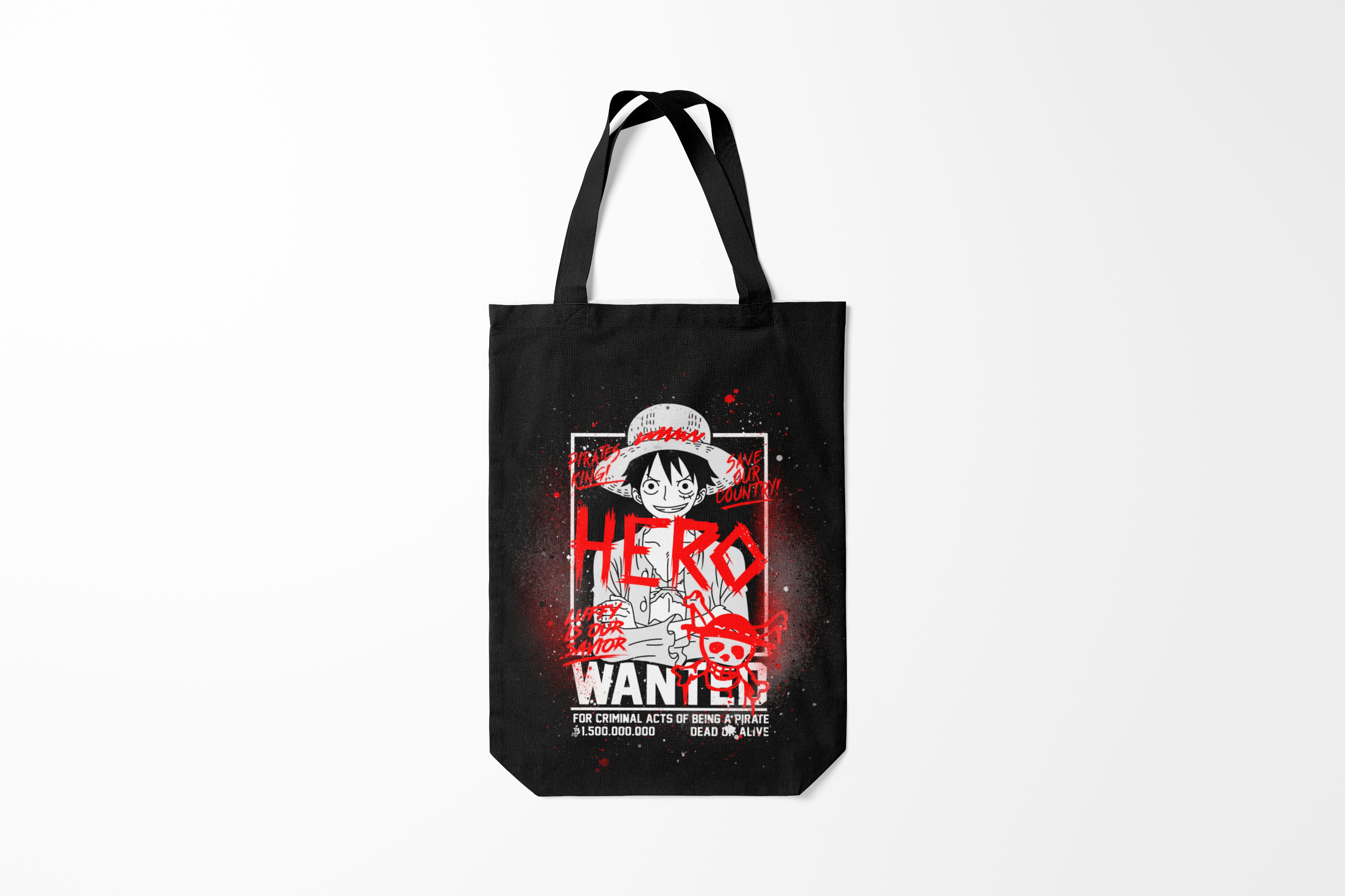 

Сумка шoппер унисекс Burnettie One Piece Разыскивается Манки Д Лаффи, черный, One Piece Разыскивается Манки Д Лаффи