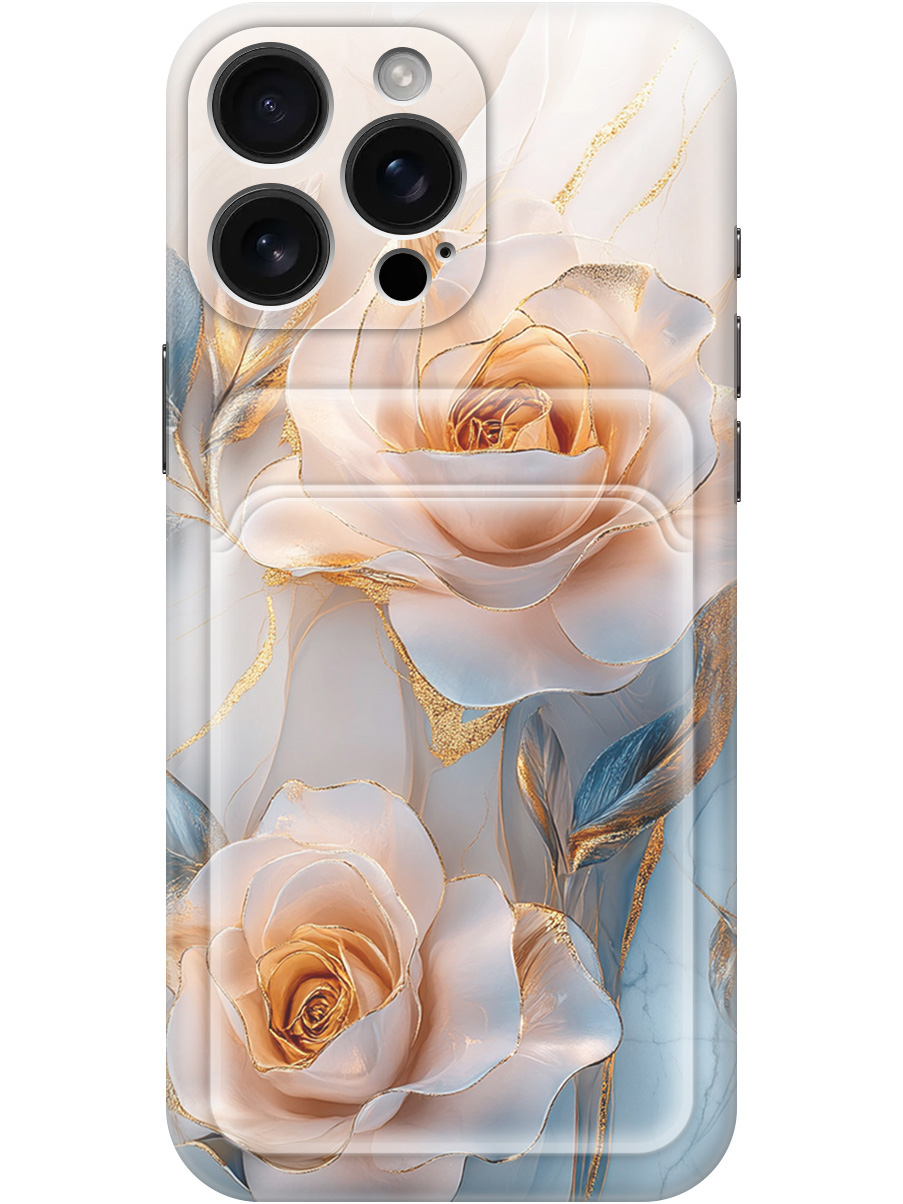 

Силиконовый чехол на Apple iPhone 16 Pro Max с принтом с карманом для карты 836048, Прозрачный;белый;оранжевый, 785198323
