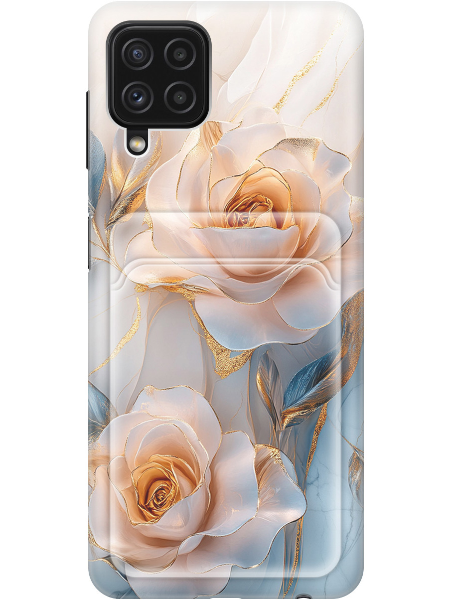 

Силиконовый чехол на Samsung Galaxy A22 / M32 / M22 с принтом с карманом для карты 836051, Прозрачный;белый;оранжевый, 730829523