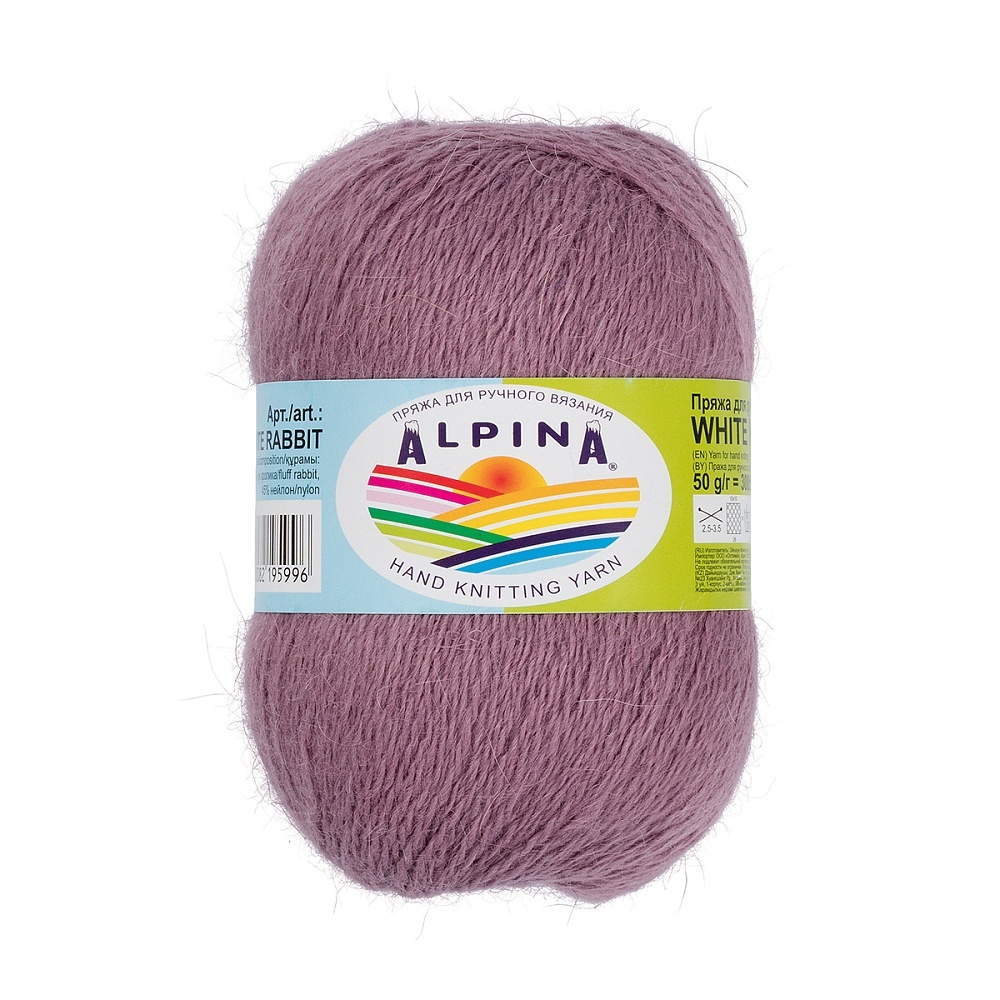 

Alpina White Rabbit, 10 шт по 50 г, 300 м, 271 античная роза, Розовый