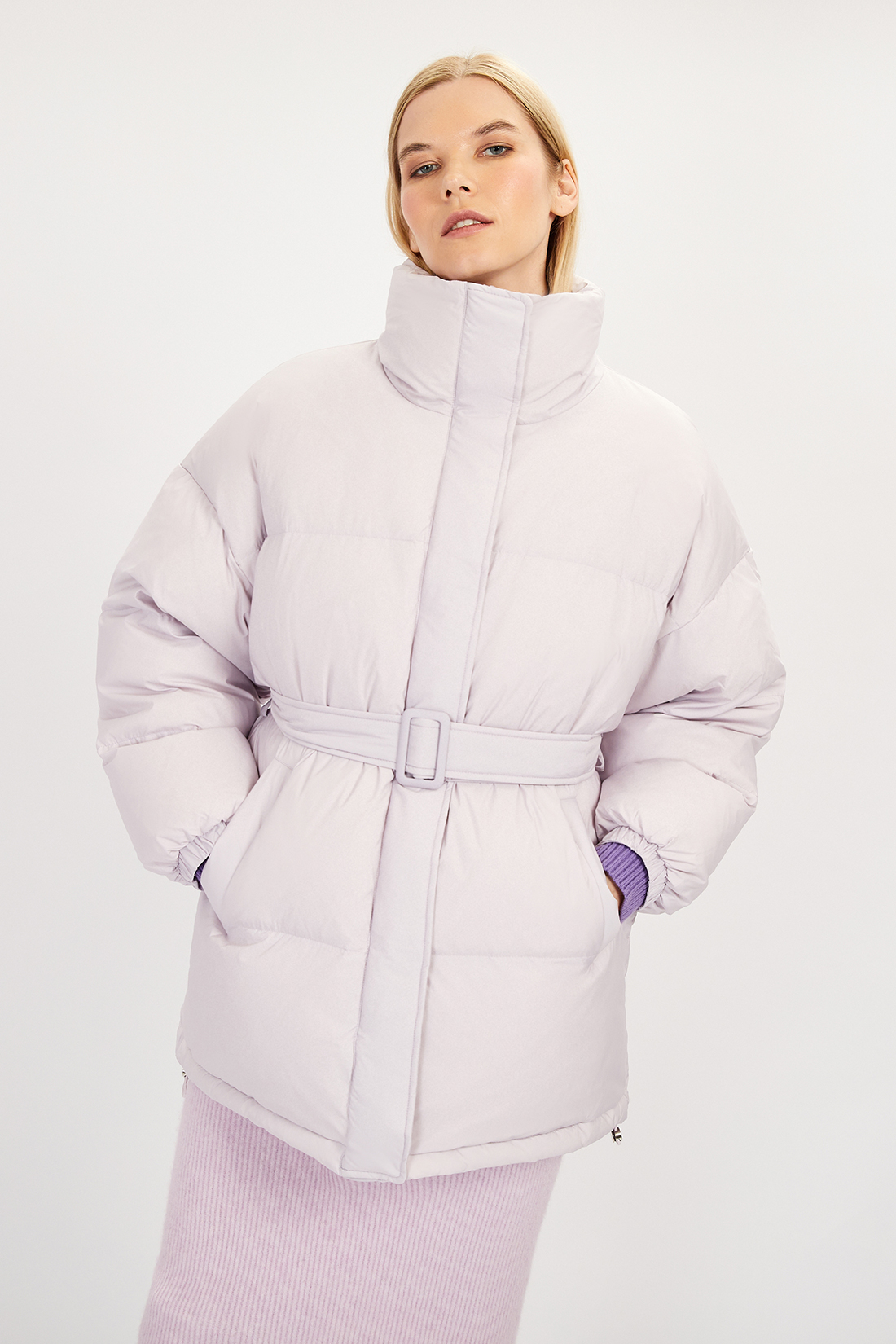 

Куртка женская Baon B0022521 белая 2XL, B0022521