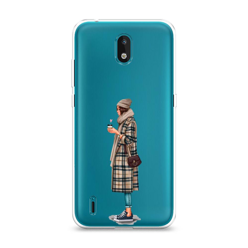 

Чехол на Nokia 1.3 "Утренний кофе", Коричневый;бежевый, 123950-6