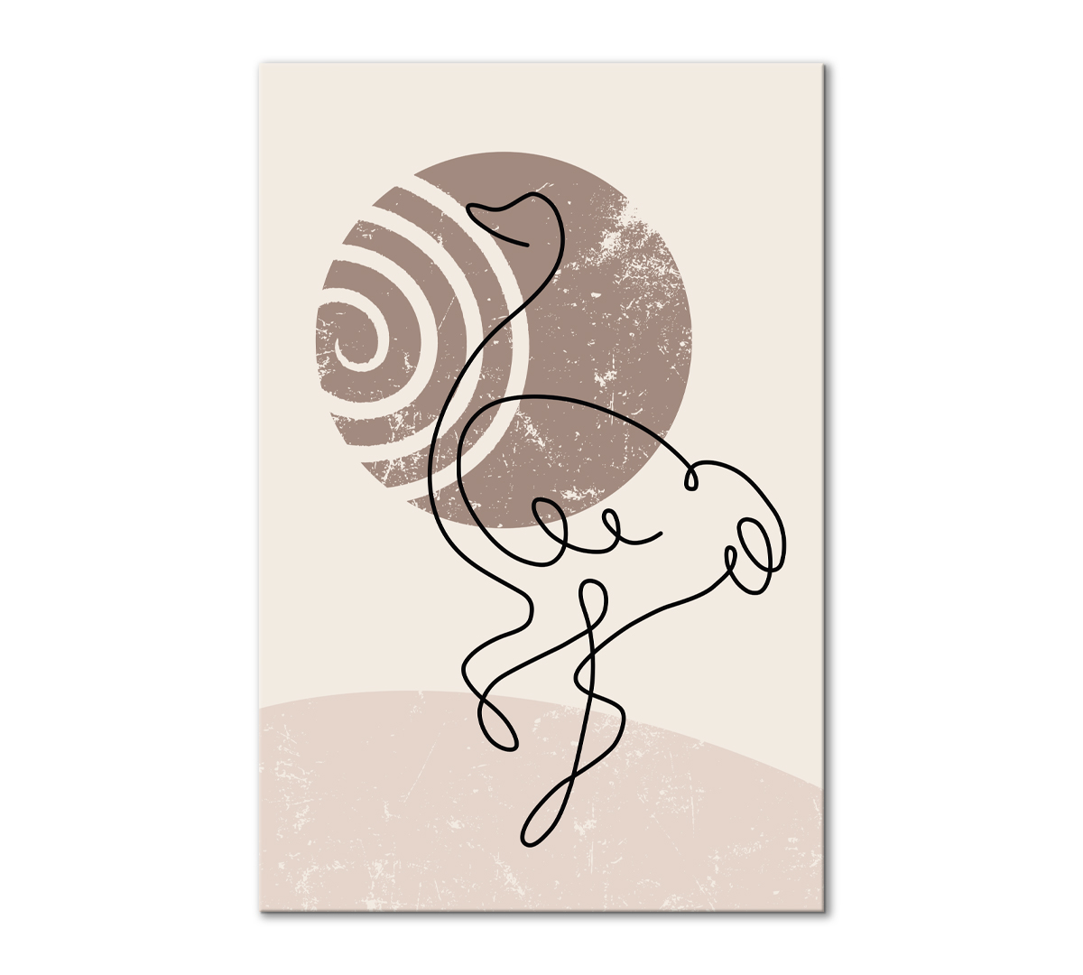 

Картина интерьерная на холсте Poly Print Art Страус 60х40 см.